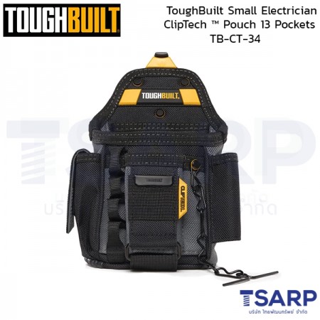 TOUGHBUILT กระเป๋าใส่เครื่องมือ 13 ช่อง รุ่น TB-CT-34