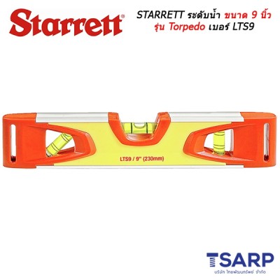 STARRETT ระดับน้ำขนาด 9 นิ้ว รุ่น Torpedo เบอร์ LTS9