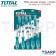 TOTAL ไขควงชุด ปากแบน + ปากแฉก 10 ตัวชุด รุ่น THT250610