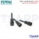 TOTAL ชุดน็อตแม่เหล็ก 3 ชิ้น รุ่น TAC271231