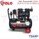 POLO ปั๊มลมออยล์ฟรี (OIL FREE) 0.75HP (550W) ถัง 24 ลิตร ปริมาณลม 102 ลิตร/นาที รุ่น D5501-24