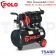 POLO ปั๊มลมออยล์ฟรี (OIL FREE) 0.75HP (550W) ถัง 24 ลิตร ปริมาณลม 102 ลิตร/นาที รุ่น D5501-24