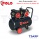 POLO ปั๊มลมออยล์ฟรี (OIL FREE) 1.5HP (1100W) ถัง 50 ลิตร ปริมาณลม 204 ลิตร/นาที รุ่น D5502-50