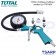 TOTAL หัวเติมลม+เกจ์วัดลมสายอ่อน รุ่น TAT11601