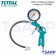 TOTAL หัวเติมลม+เกจ์วัดลมสายอ่อน รุ่น TAT11601