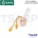 SATA ที่อุดหูซิลิโคนแบบมีสาย รุ่น FH0304