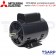 MITSUBISHI มอเตอร์ คอนเดนเซอร์สตาร์ท ไม่หุ้มมิด รุ่น SCL-QR กำลัง 1.5 แรงม้า (1.1 KW) 1 เฟส 220V 4P2 สาย IP22 