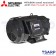 MITSUBISHI มอเตอร์ คอนเดนเซอร์สตาร์ท ไม่หุ้มมิด รุ่น SCL-QR กำลัง 7.5 แรงม้า (5.5 KW) 1 เฟส 220V 4P2 สาย IP22 