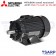 MITSUBISHI มอเตอร์ คอนเดนเซอร์สตาร์ท ไม่หุ้มมิด รุ่น SCL-QR กำลัง 7.5 แรงม้า (5.5 KW) 1 เฟส 220V 4P2 สาย IP22 