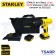 STANLEY สว่านไร้สาย 10 มม. 10.8V พร้อมแบต 1.5Ah 2 ก้อน แท่นชาร์จ และกระเป๋าผ้า รุ่น SCD12S2